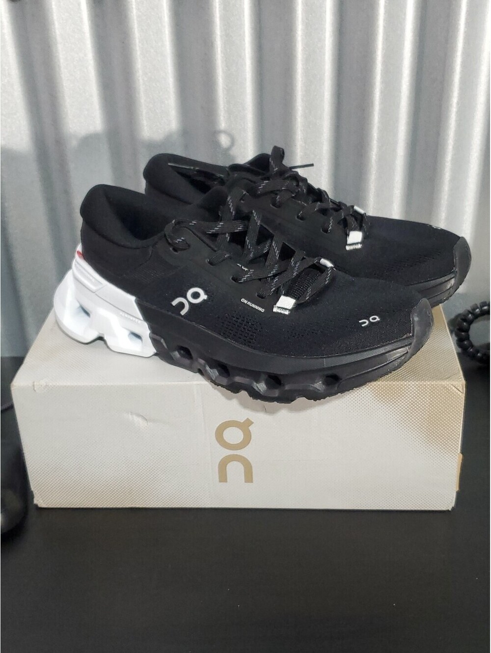 Men's On Cloudflyer 5 Trainers Black/White Shoes 3ME30010299 Sz. 8.5 NEW